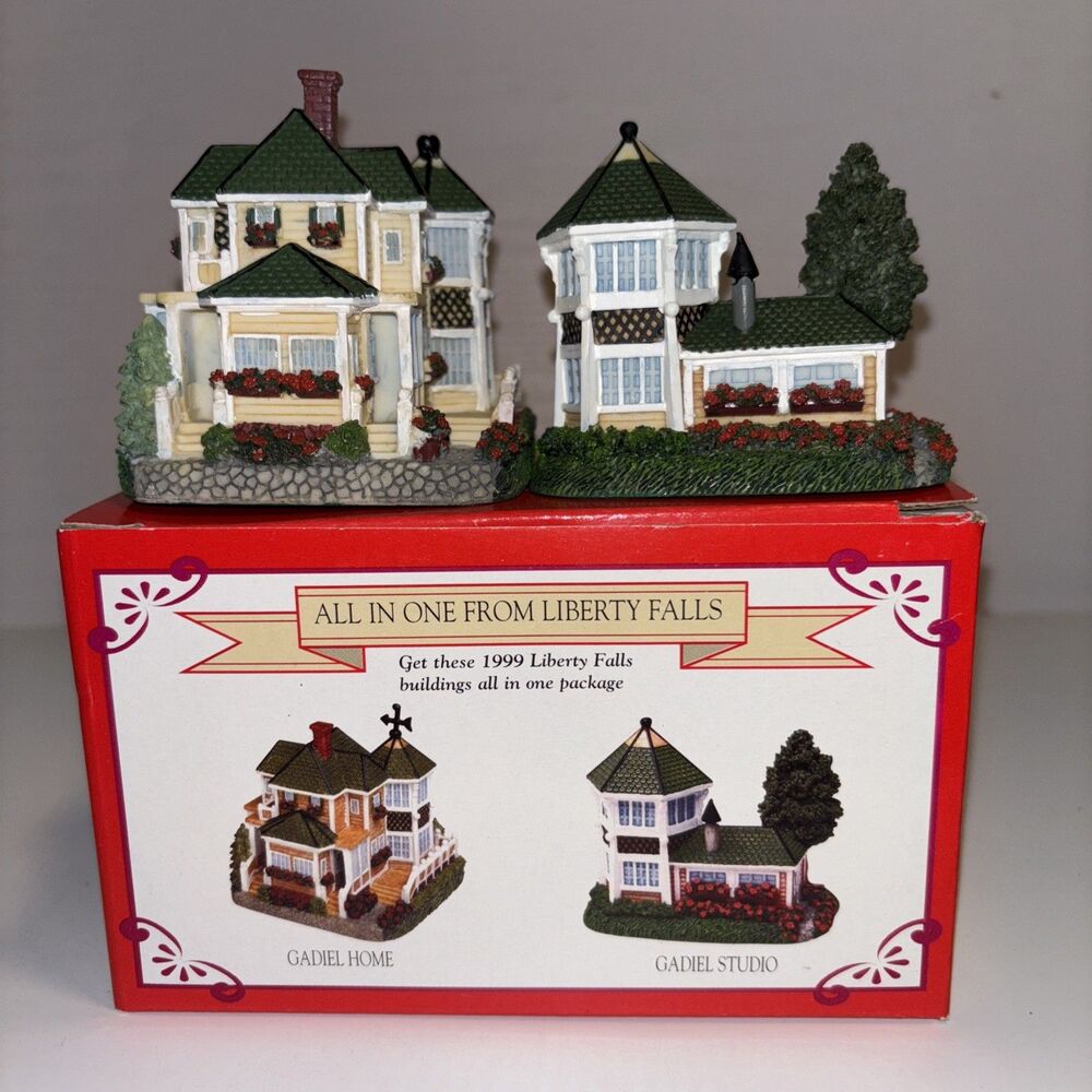 Vtg Liberty Falls All in One 1999 Gadiel House & Gadiel Studio W/Box